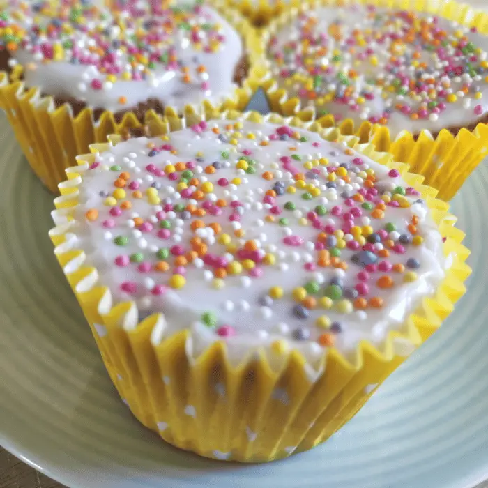 lemon cupcake with sprinkles uk