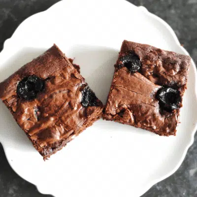 Sour Cherry Chocolate Brownies