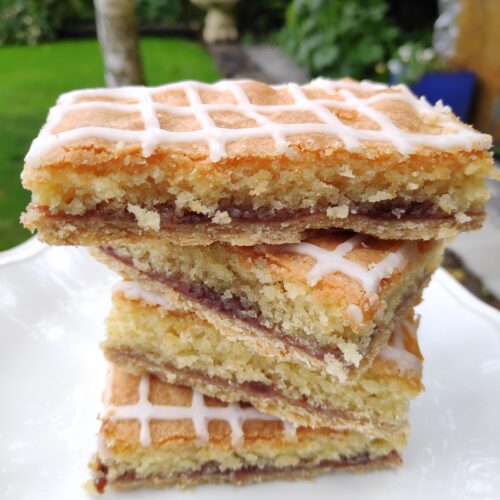 Bakewell Tart Traybake (Frangipane Squares)