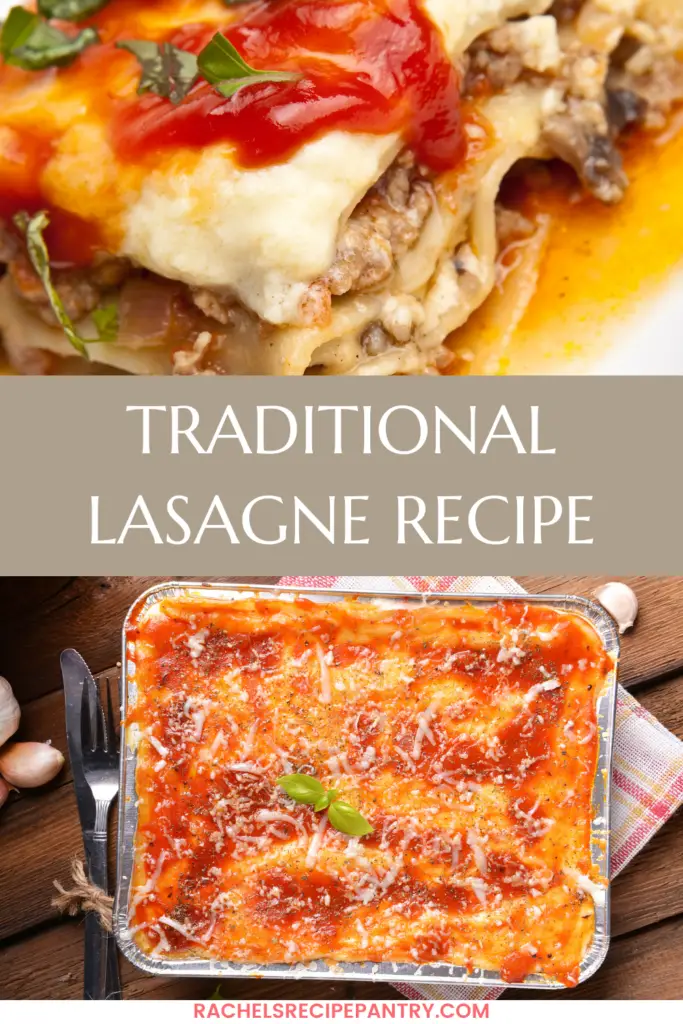 Easy lasagne recipe