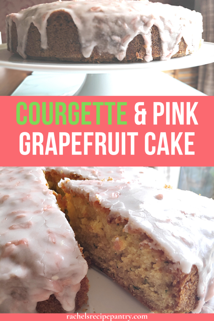 courgette and grapefruit cake