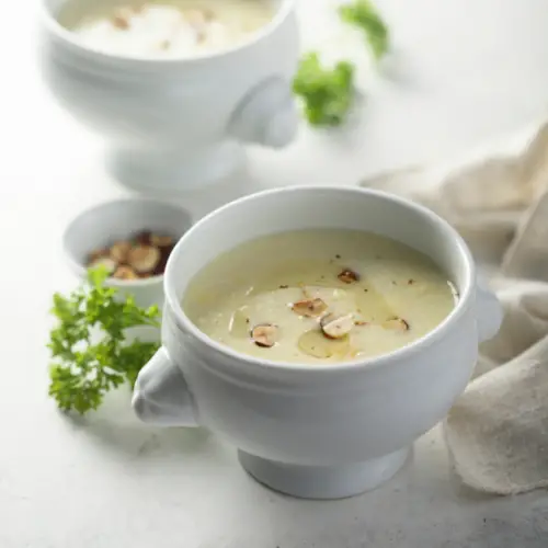 Vichyssoise ( Hot or Cold Leek and Potato Soup)