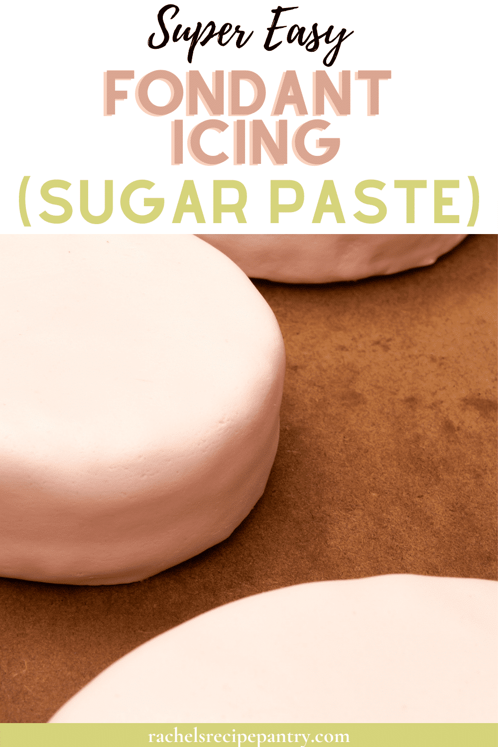 Fondant Icing (Sugar Paste) Recipe For Cakes And Biscuits