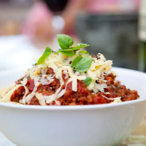 Easy Meat Free Quorn Spaghetti Bolognese