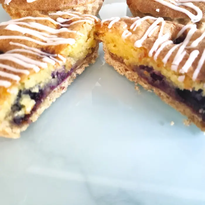 Easy Blueberry Frangipane Tart With A Dash Of Icing