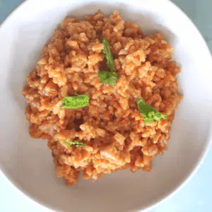 easy tomato risotto recipe