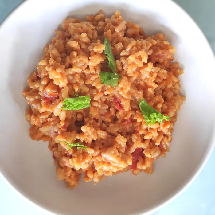 easy tomato risotto recipe