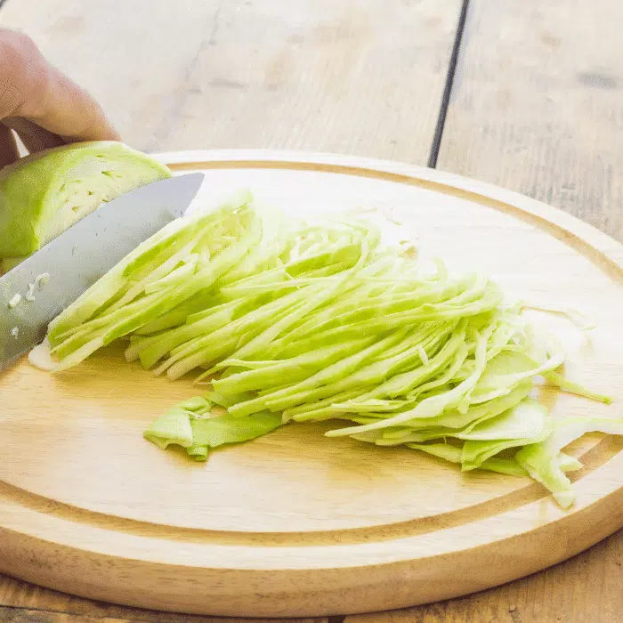 white cabbage for coleslaw