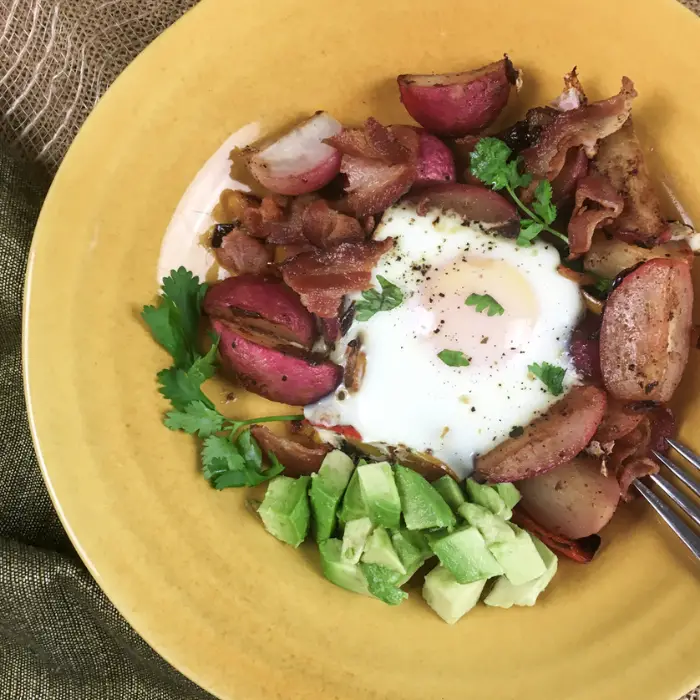 skillet breakfast with no carbs