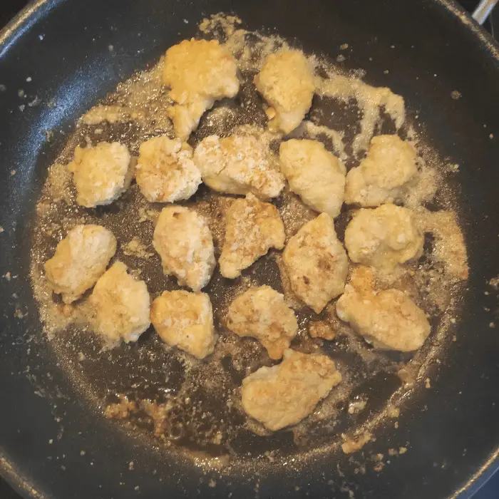 how to fry chicken for sweet and sour chicken
