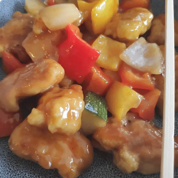 sweet and sour chicken recipe uk