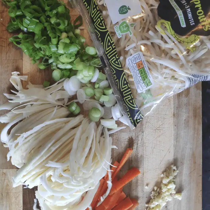 vegetables for chicken chow mein aldi ingredients