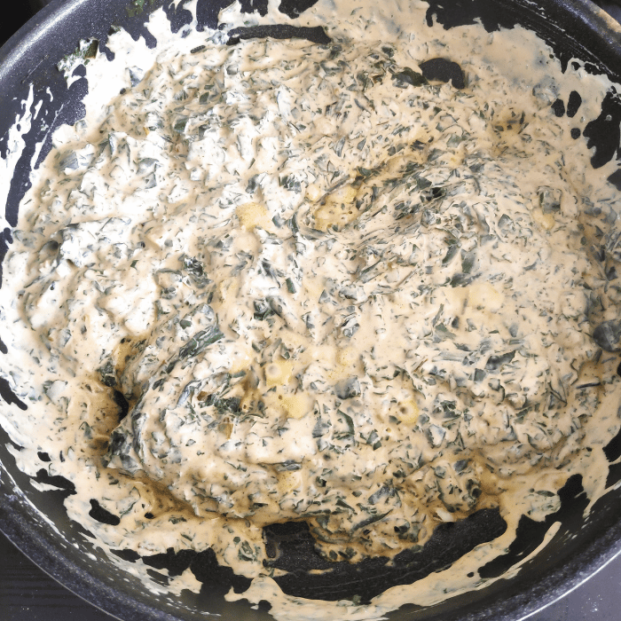 creamy sauce for kale pasta