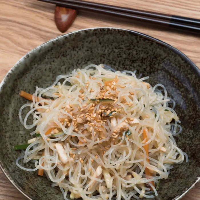 vermicelli noodles with chicken