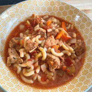 slow cooker chicken breast with noodles taco seasoning dish aldi ingredients