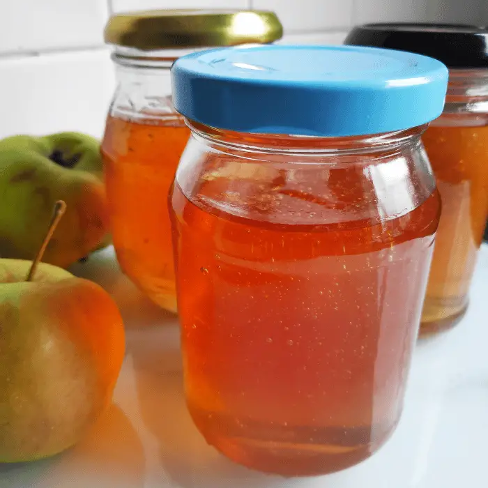 apple jelly without added pectin