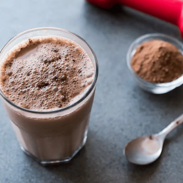 Super Fast Chocolate Protein Shake For Weight Loss