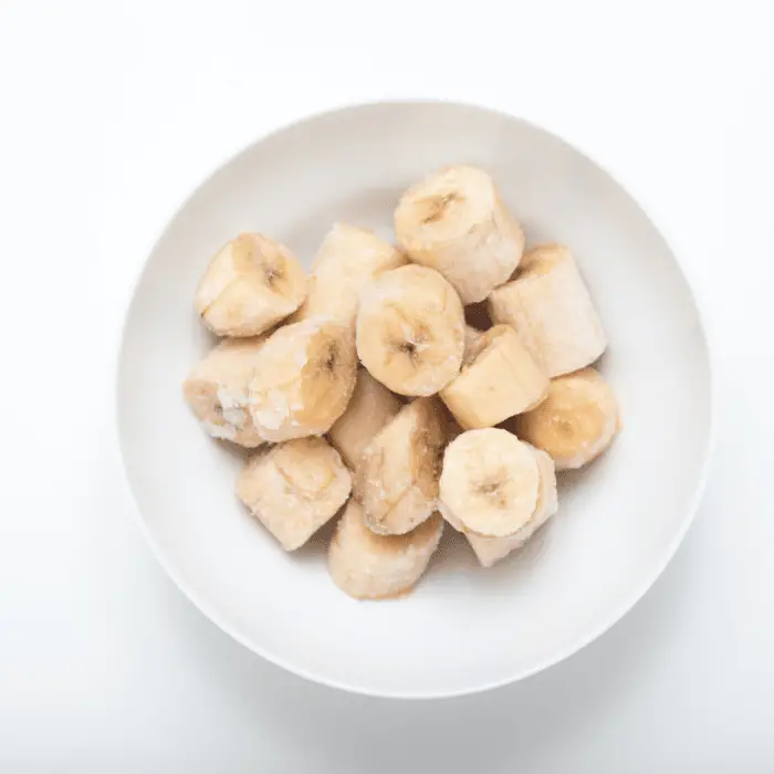 frozen banana for protein shake