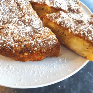 French apple cake