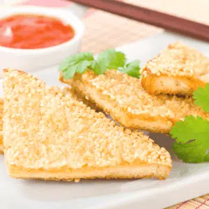 sesame prawn on toast recipe uk