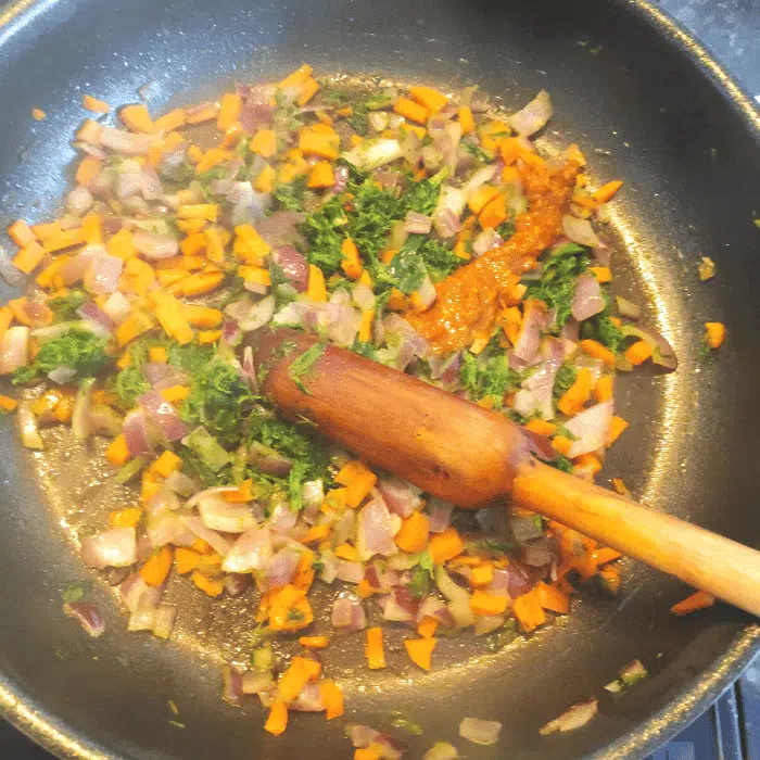 mixed veg for risotto