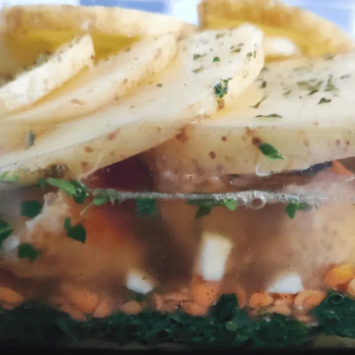 potato layers for sausage bake