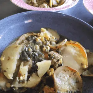 sausage bake with lentils baked in the oven uk