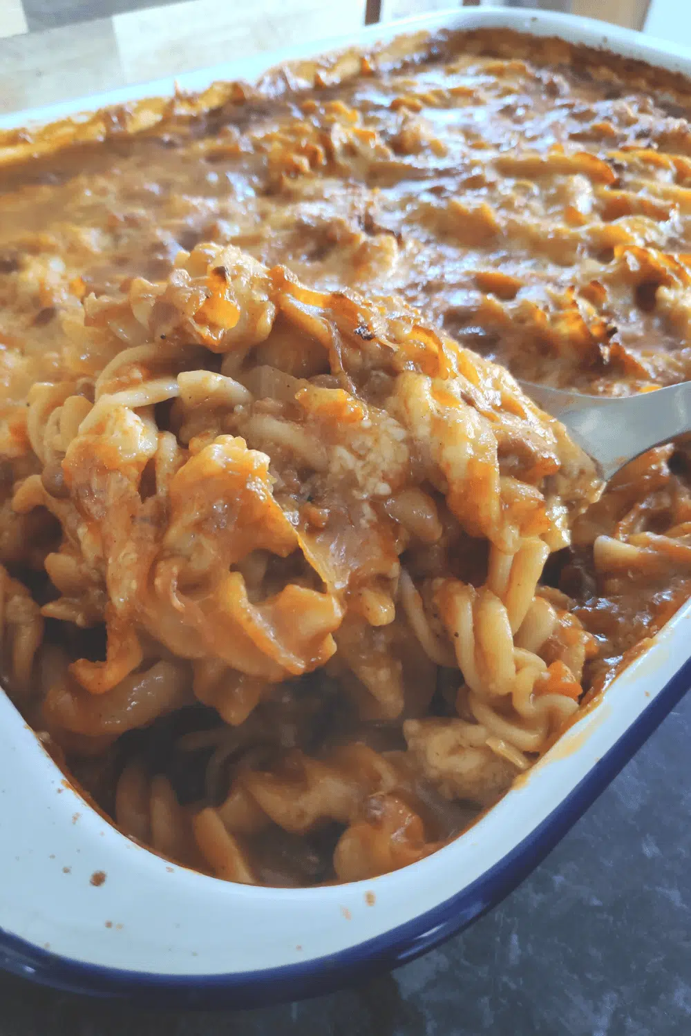 veggie pasta bake with lentils batch cooking