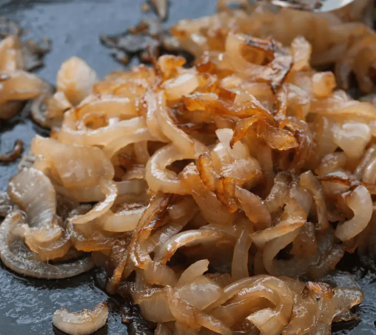 sauteed onions in a frying pan uk
