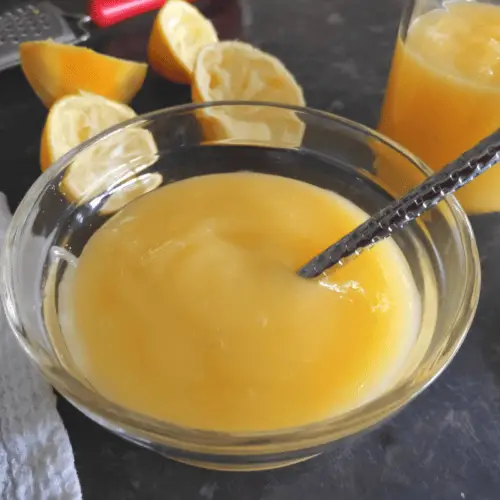 lemon curd done in the microwave