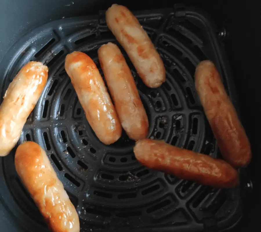 sausages in air fryer