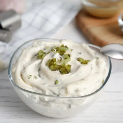 tartare sauce for fish and chips