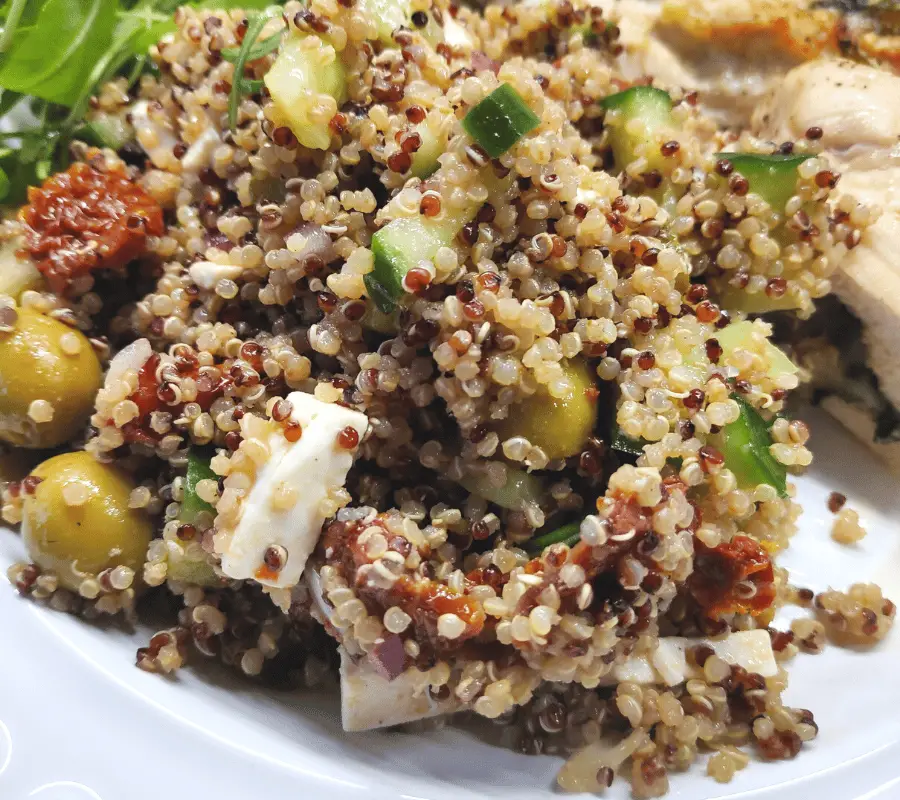 quinoa salad veggie