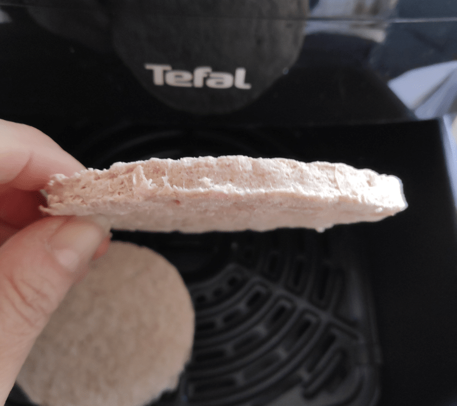 thin frozen burgers for the air fryer uk