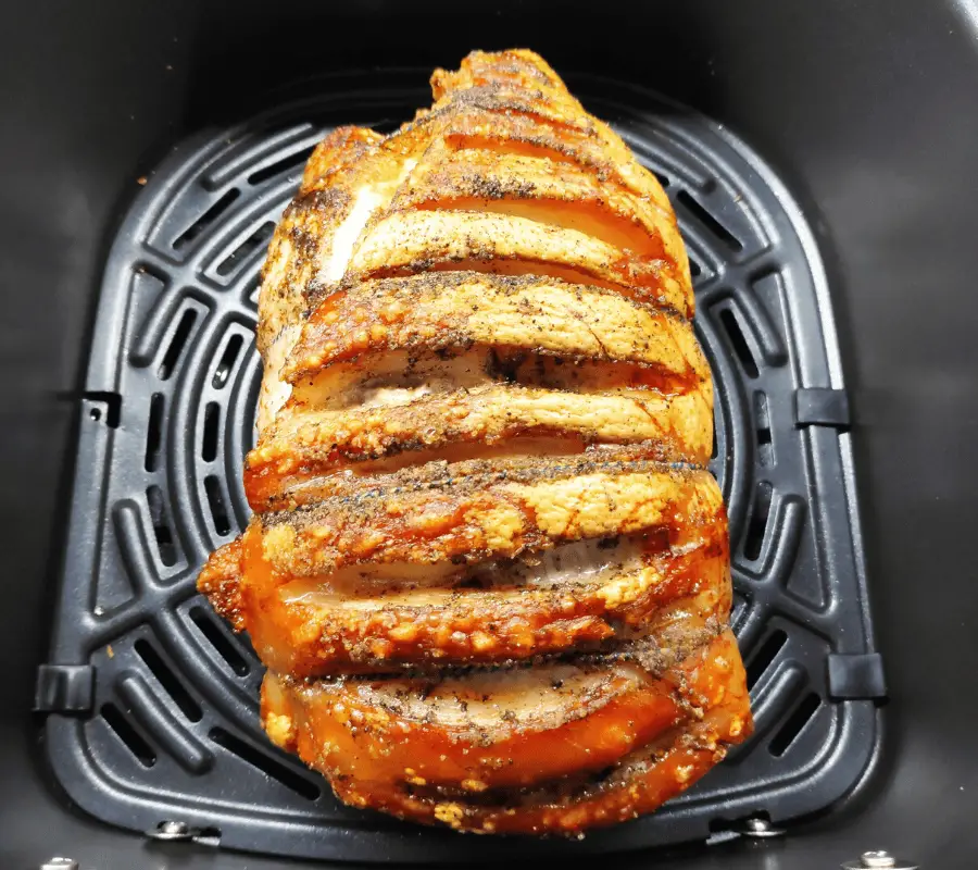 Air Fryer Roast Pork With Perfect Crackling