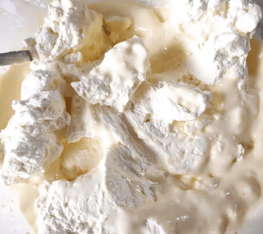 mascarpone and cream
