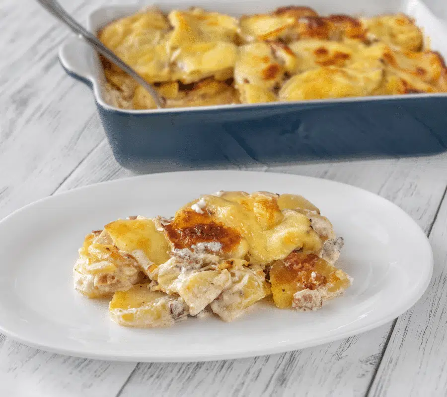 vegetarian tartiflette
