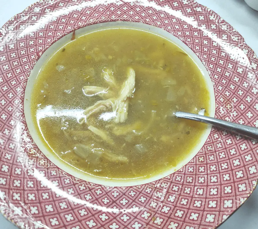 simple basic chicken soup 