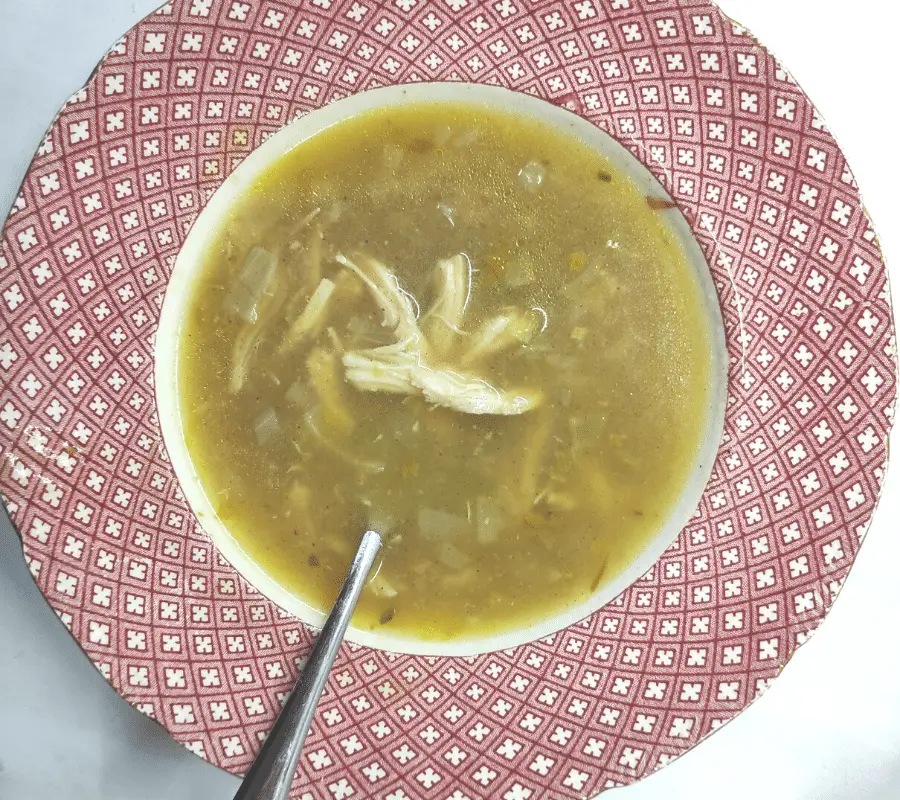 Easy Chicken Soup From Roast Chicken Leftovers