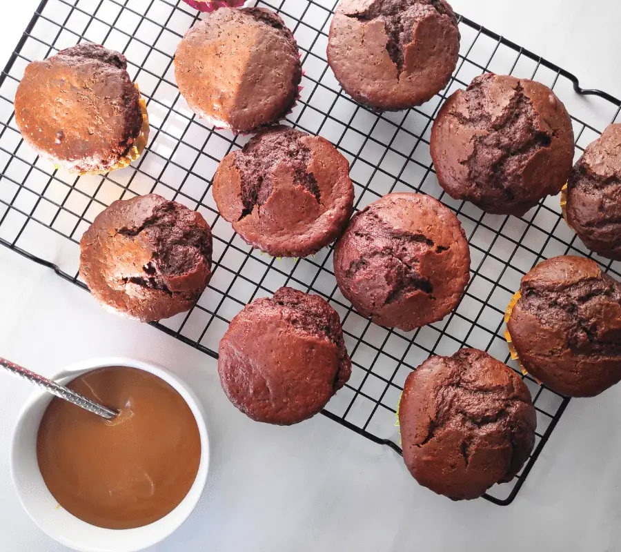 Salted Caramel Chocolate Muffins Recipe