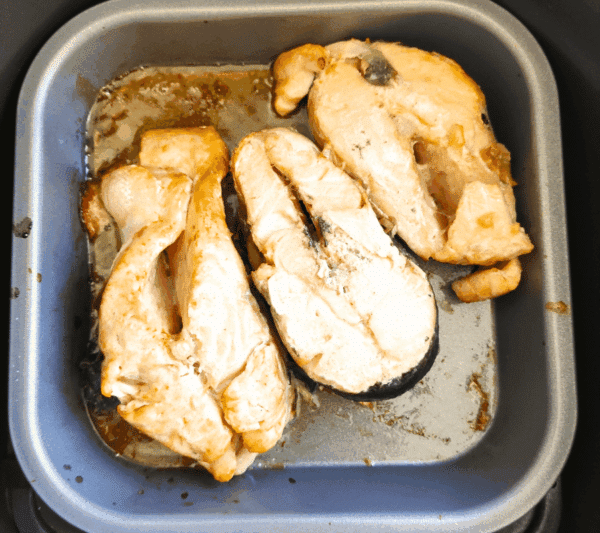 Easy Air Fryer Salmon With The Skin On