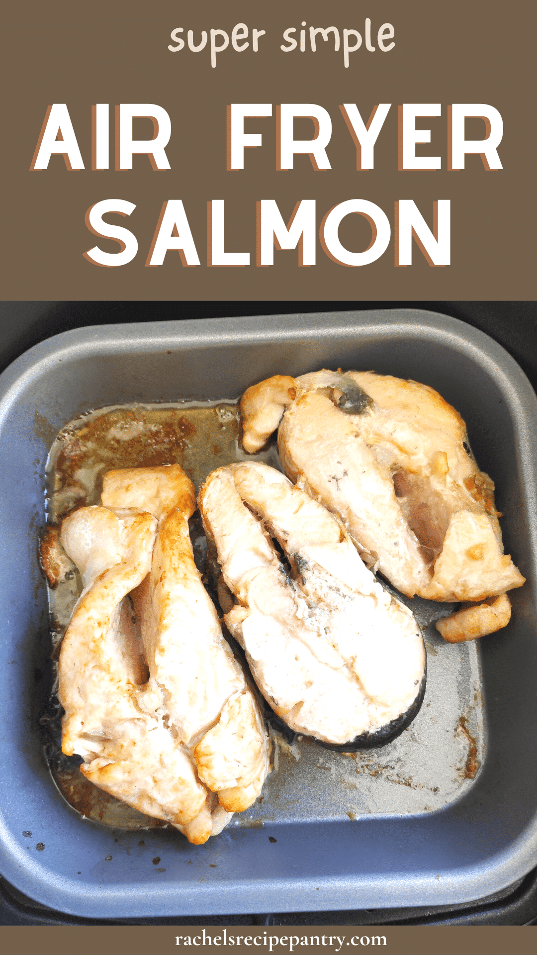 Easy Air Fryer Salmon With The Skin On