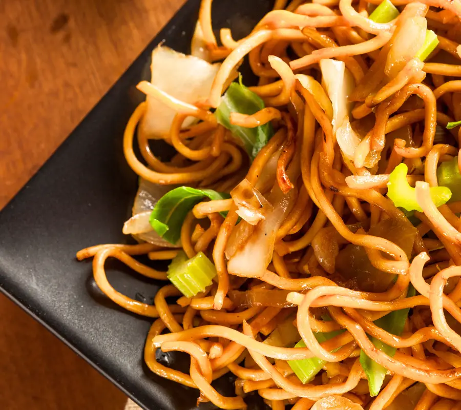 Easy Soy Sauce Pan-Fried Noodles | Plain Chow Mein