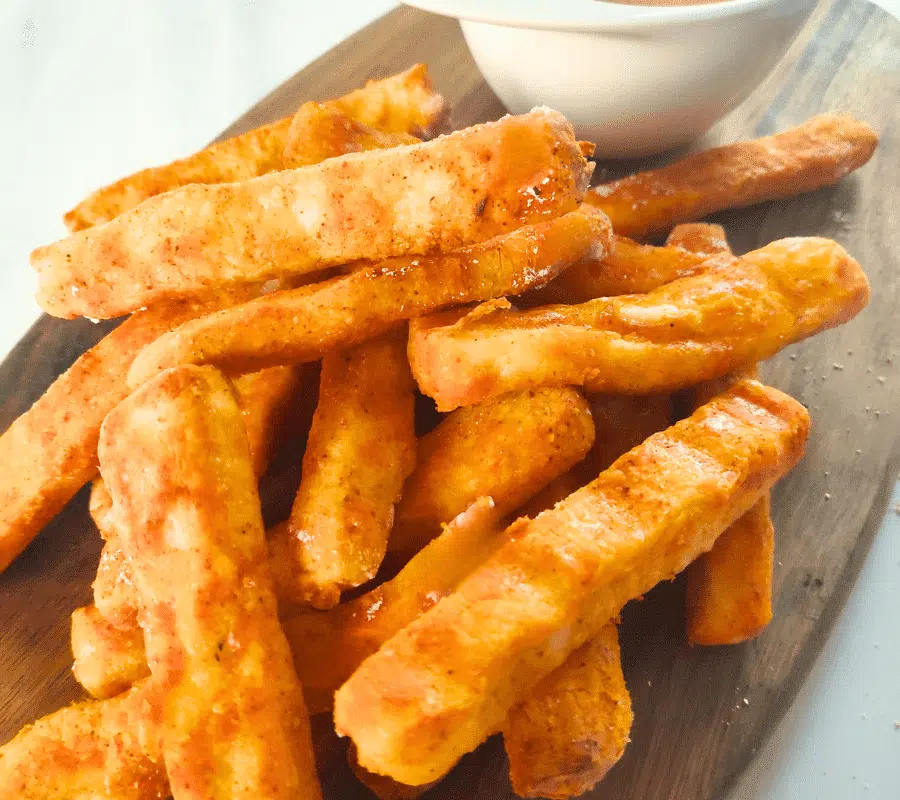 halloumi fries for the air fryer uk recipe