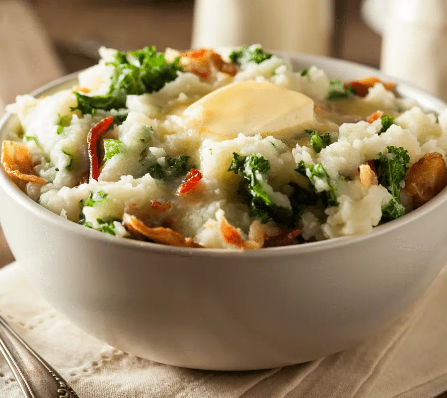 Irish colcannon meal
