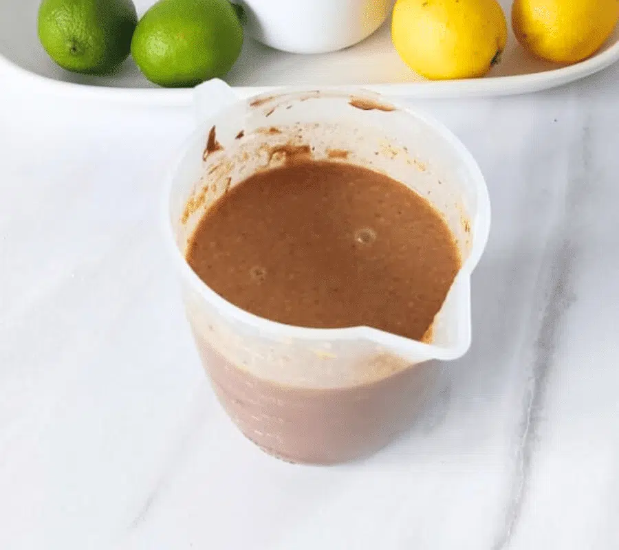 nutella mixture