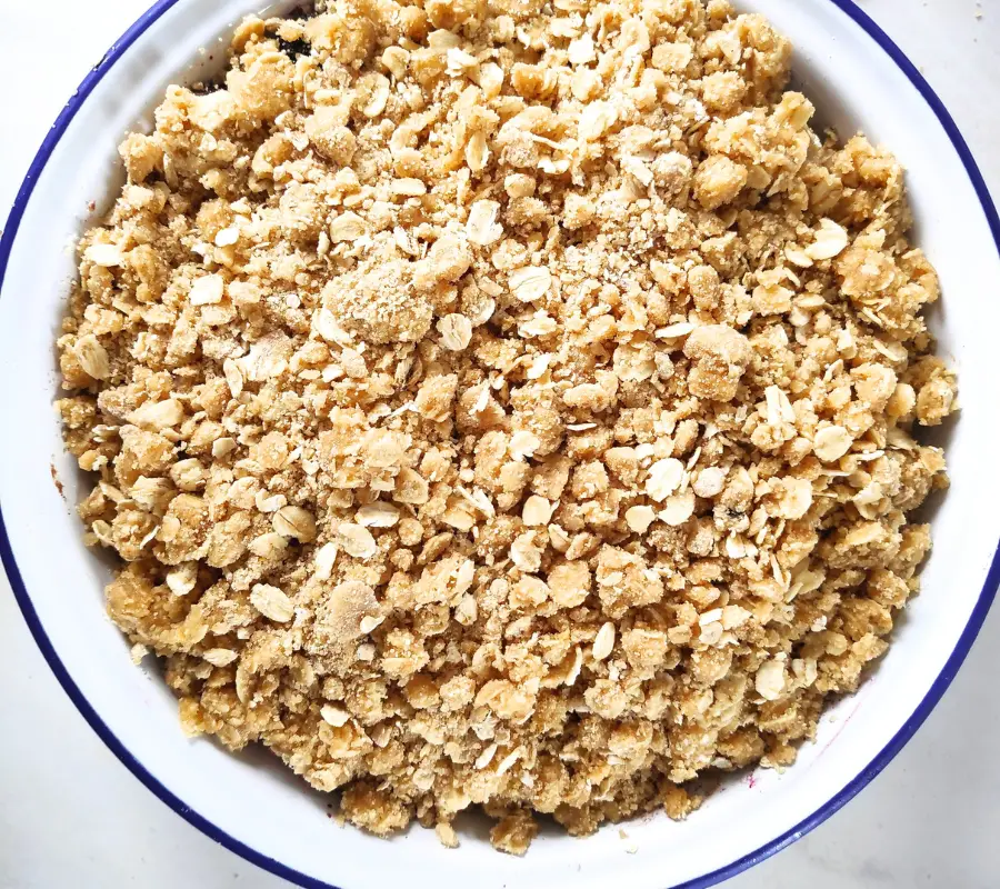 blueberry and apple crumble uk recipe