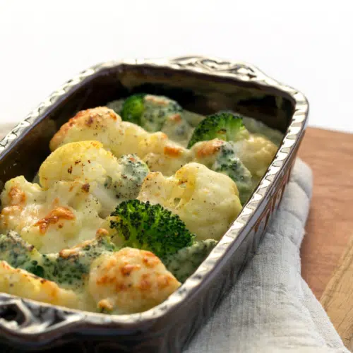 cauliflower and broccoli cheese uk recipe