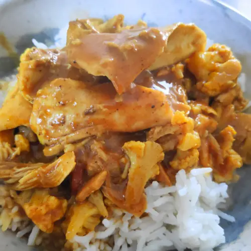 easy slow cooker chicken curry