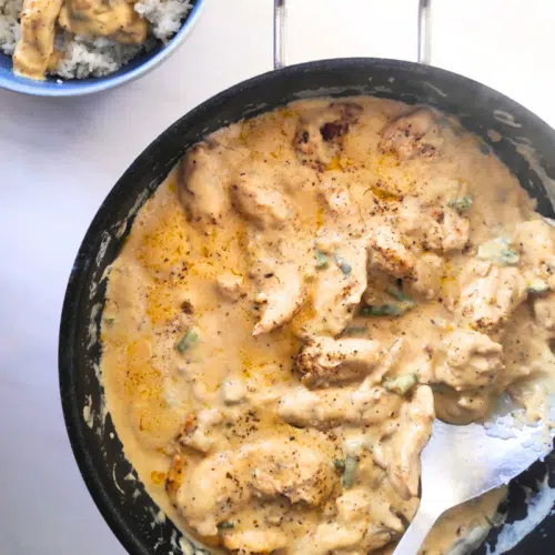 Easy Creamy Garlic Mini Chicken Fillets Recipe